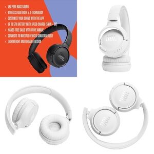 JBL Tune 520BT Bluetooth Wireless Headphones